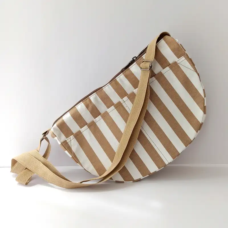 کیف دوشی زنانه مدل راندا راه راه