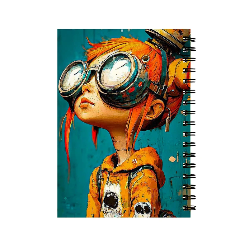 دفتر مشق 60 برگ طرح فانتزی کد 347