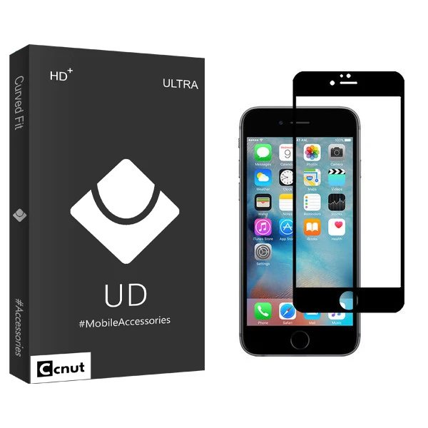 محافظ صفحه نمایش کوکونات مدل UD Black مناسب برای گوشی موبایل اپل iPhone 6 Plus
