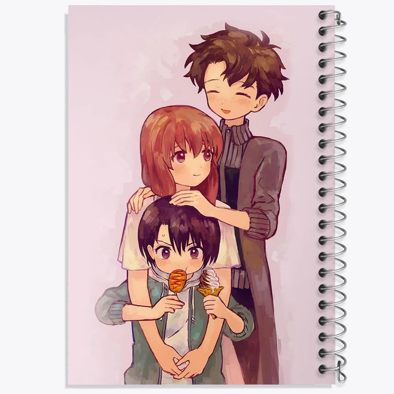 دفتر نقاشی 50 برگ خندالو مدل شوکو و یوزورو نیشیمیا و شویا ایشیدا انیمه سایلنت ویس A Silent Voice کد 15842