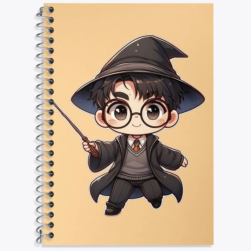 دفتر لغت 50 برگ خندالو طرح هری پاتر (Harry Potter) کد N2172