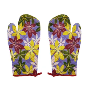 دستکش فر مدل کتان کد 2021 بسته 2 عددی