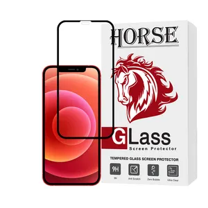   Horse CRMSNWHO Screen Protector For Apple iPhone 12 Pro / iPhone 12