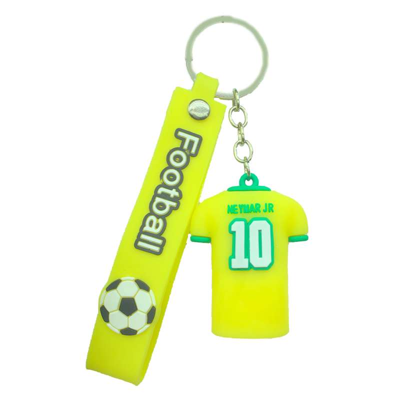 جاکلیدی مدل سیلیکونی طرح نیمار با لباس برزیل جاکلیدی مدل سیلیکونی طرح نیمار با لباس برزیل