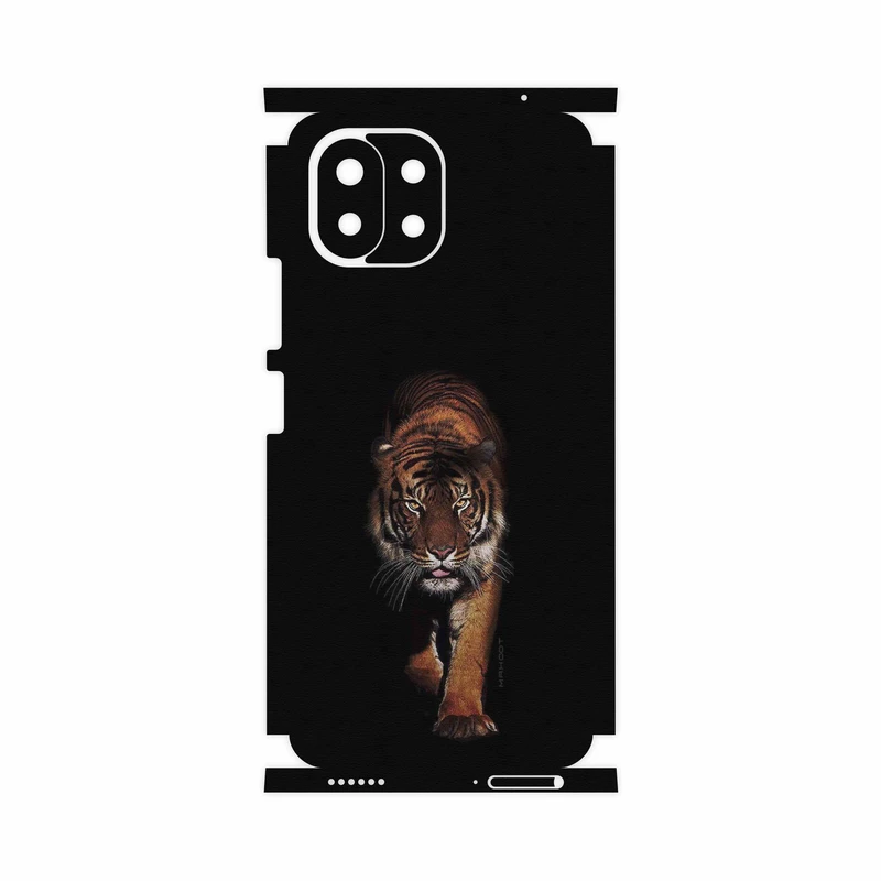 برچسب پوششی ماهوت مدل Wild-Tiger-FullSkin مناسب برای گوشی موبایل شیائومی MI 11 LITE