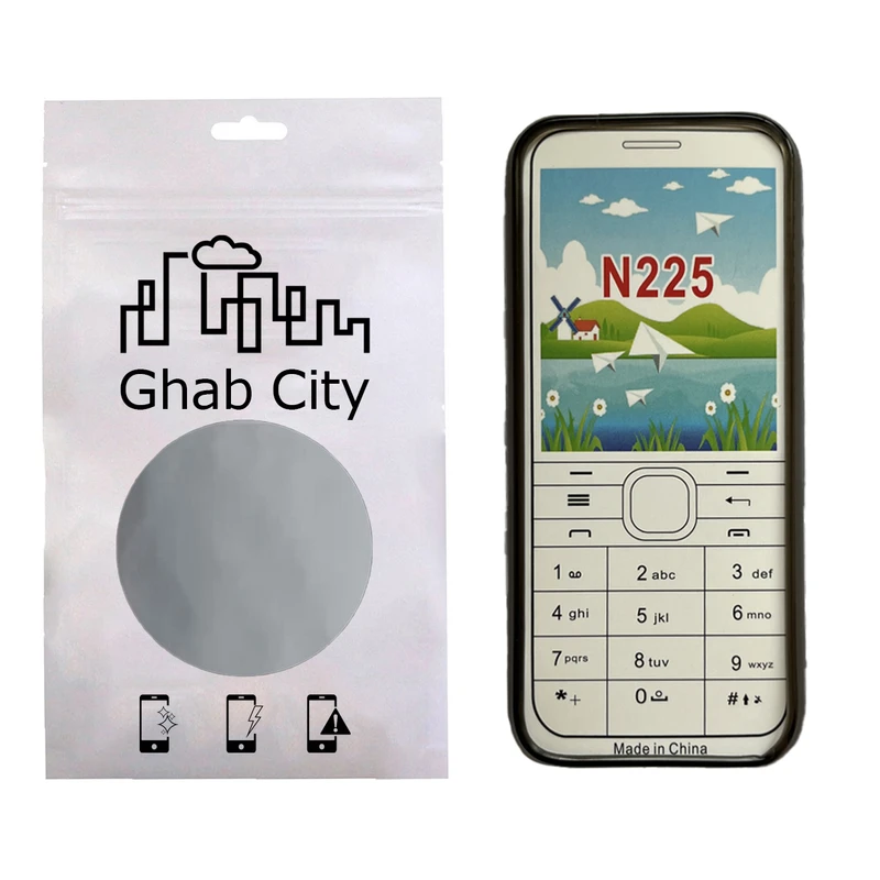 کاور قاب سیتی مدل ژله ای مناسب برای گوشی موبایل نوکیا N225