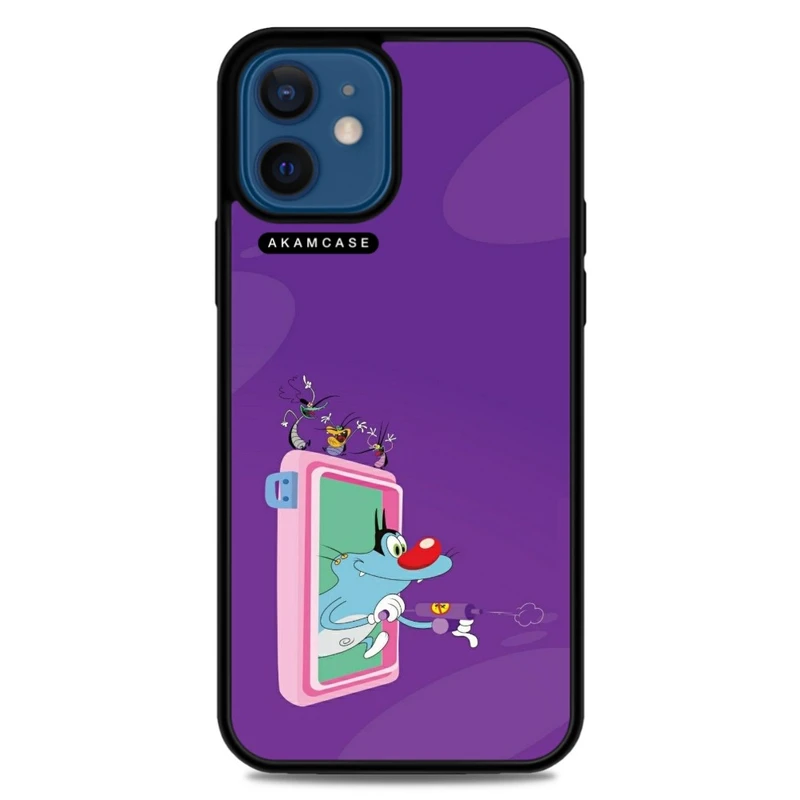 کاور آکام مدل AMC-WA12M-OGGY-14 مناسب برای گوشی موبایل اپل iPhone 12 Mini