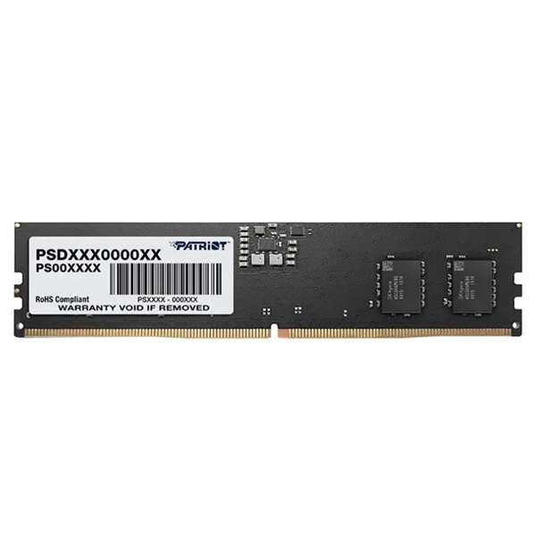 رم دسکتاپ DDR5 تک کاناله 5200 مگاهرتز CL42 پتریوت مدل Signature Line ظرفیت 8 گیگابایت
