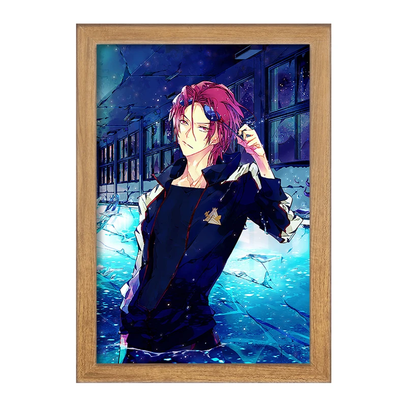 تابلو خندالو مدل رین انیمه فری تیل Fairy Tail  کد 15621