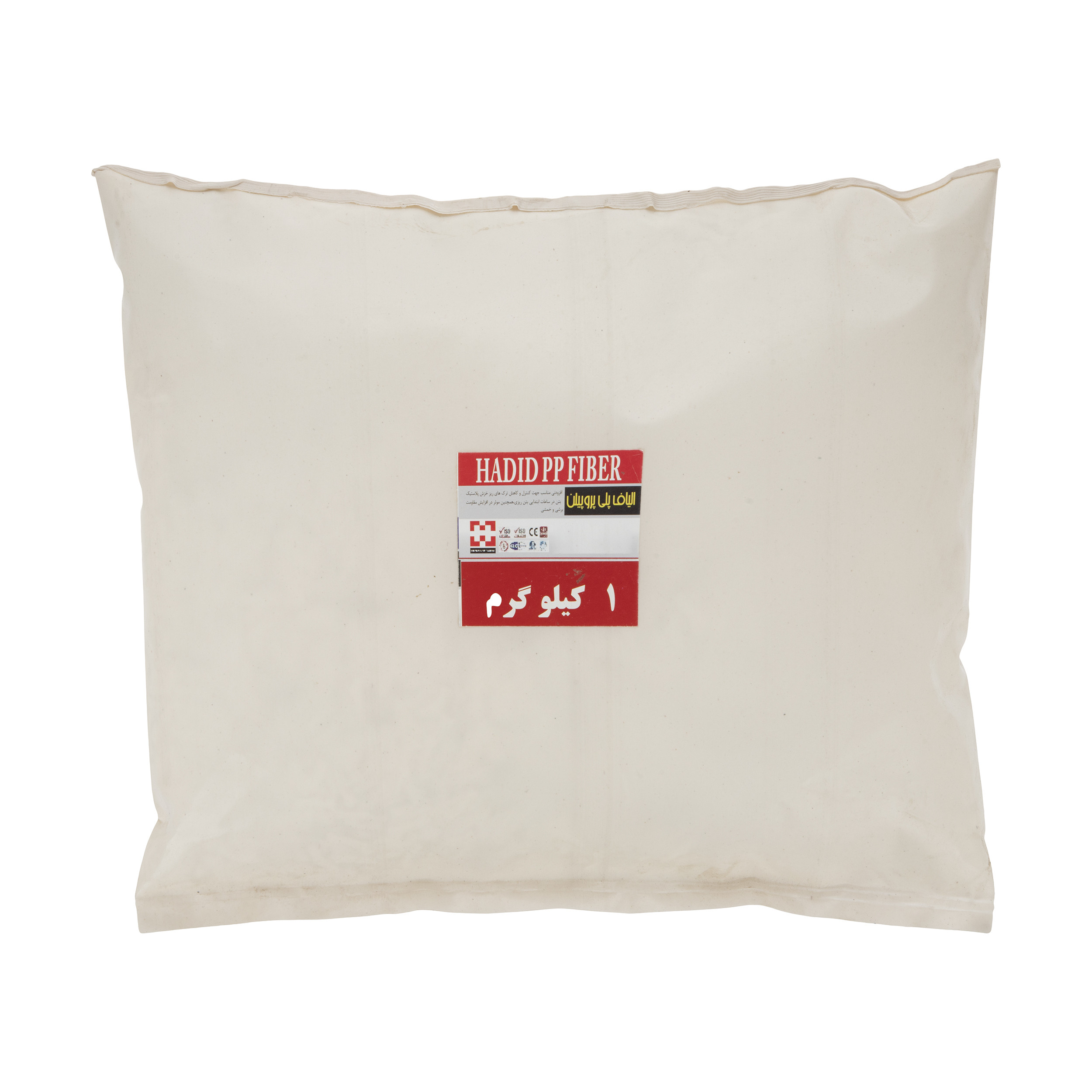 الیاف پلی پروپلین حدید فام صنعت مدل PP FIBER وزن 1 کیلوگرم