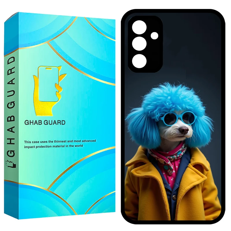 کاور قاب گارد طرح سگ مدل GCHPA34 مناسب برای گوشی موبایل سامسونگ Galaxy A34 5G  