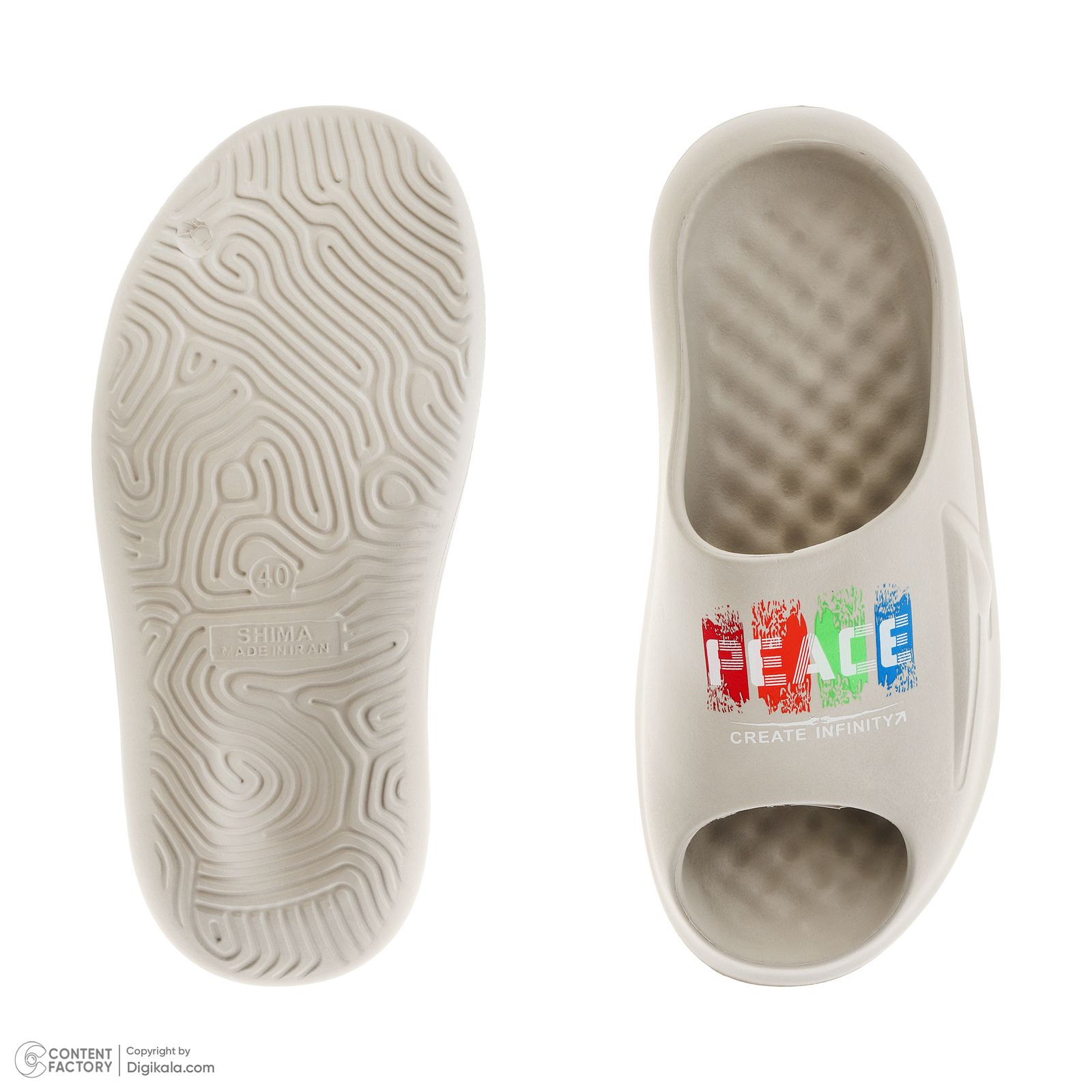 دمپایی مردانه کفش شیما مدل سافتی - - 7