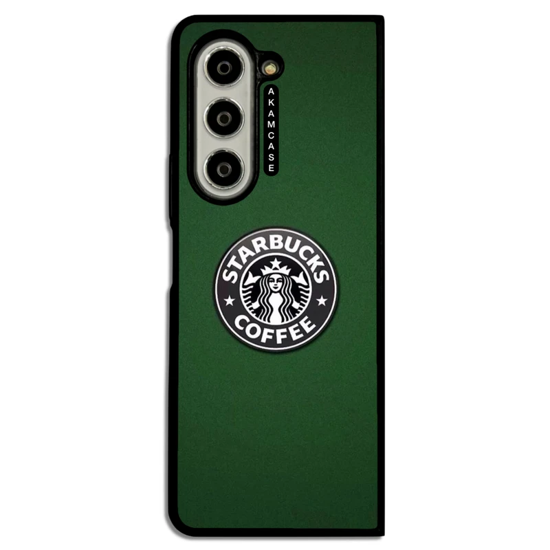 کاور آکام مدل AMCWSGZFOLD5-STARBUCKS11 مناسب برای گوشی موبایل سامسونگ Galaxy Z Fold 5