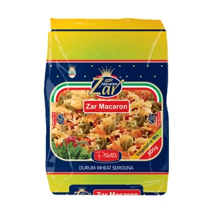 ماکارونی مخلوط سبزیجات زر ماکارون مقدار 500 گرم