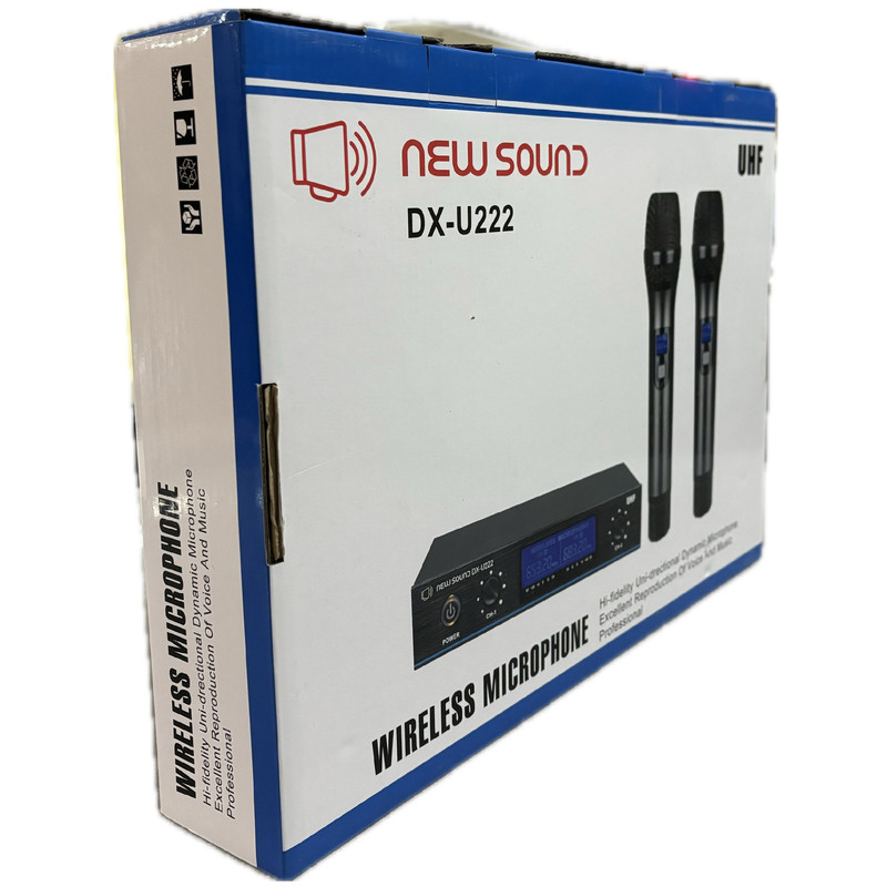 ست میکروفن بی سیم نیوساند مدل DX-U222