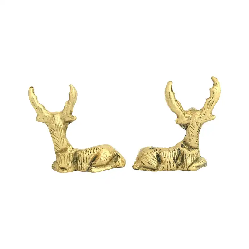 مجسمه مدل بچه گوزن مجموعه 2 عددی