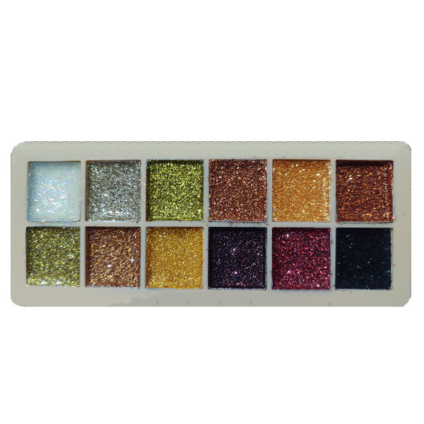 پالت سایه چشم پینک کی مدل گلیتر