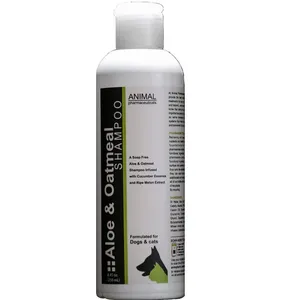 Dog and Cat and Horse Shampoo Brand Animal Pharmaceuticals Oatmeal and Aloe Vera volume of 250 ml 