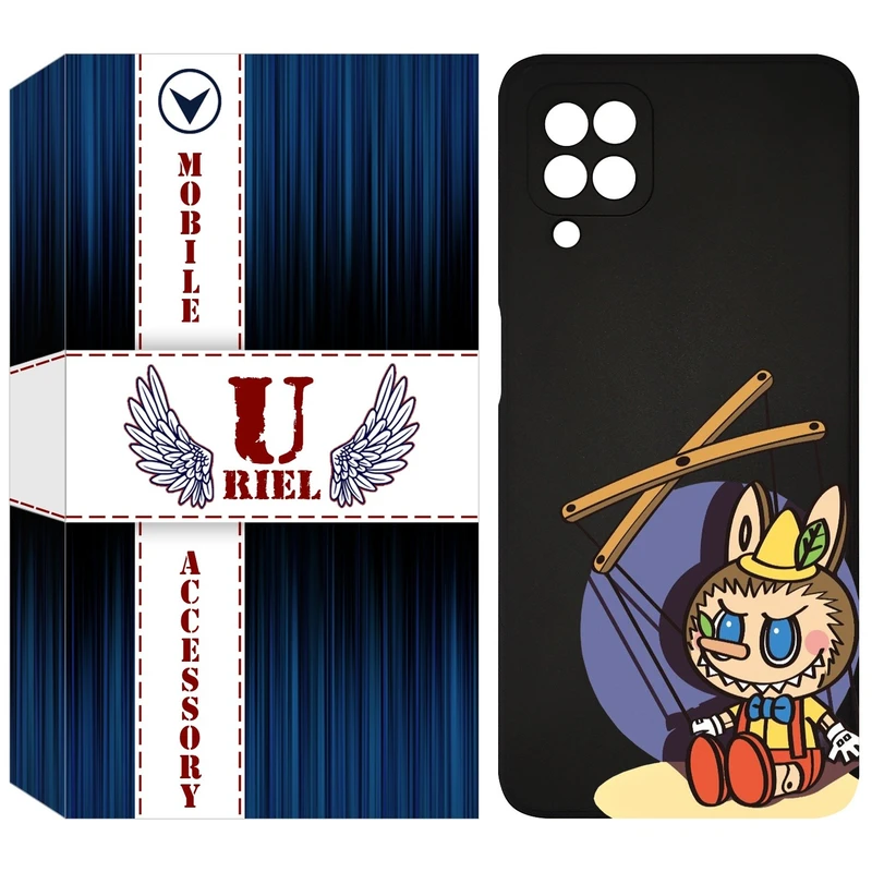 کاور یوریل مدل KSH کد 108 طرح عروسک لبوبو مناسب برای گوشی موبایل سامسونگ Galaxy A22 4G / M32 4G / M22 4G