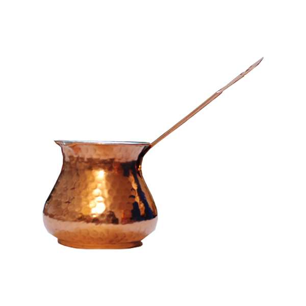 قهوه جوش مسی مدل چکش کاری کد m 0-2