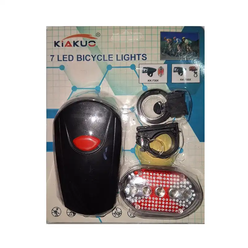 چراغ جلو و عقب دوچرخه مدل NEVADA