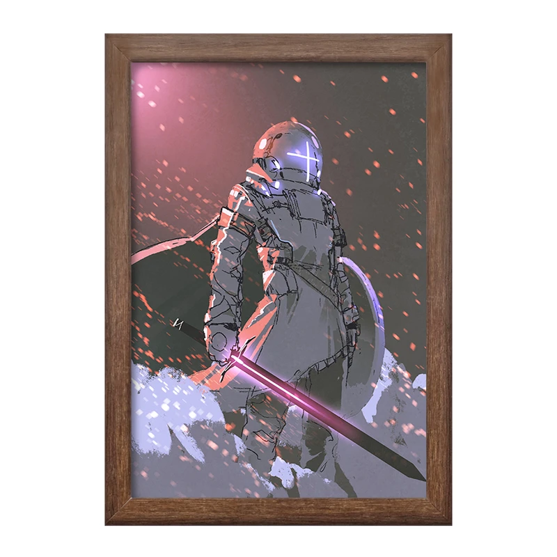 تابلو خندالو طرح جنگ ستارگان کد F3608