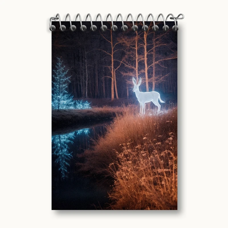 دفتر یادداشت 50 برگ خندالو مدل آهو کد F546