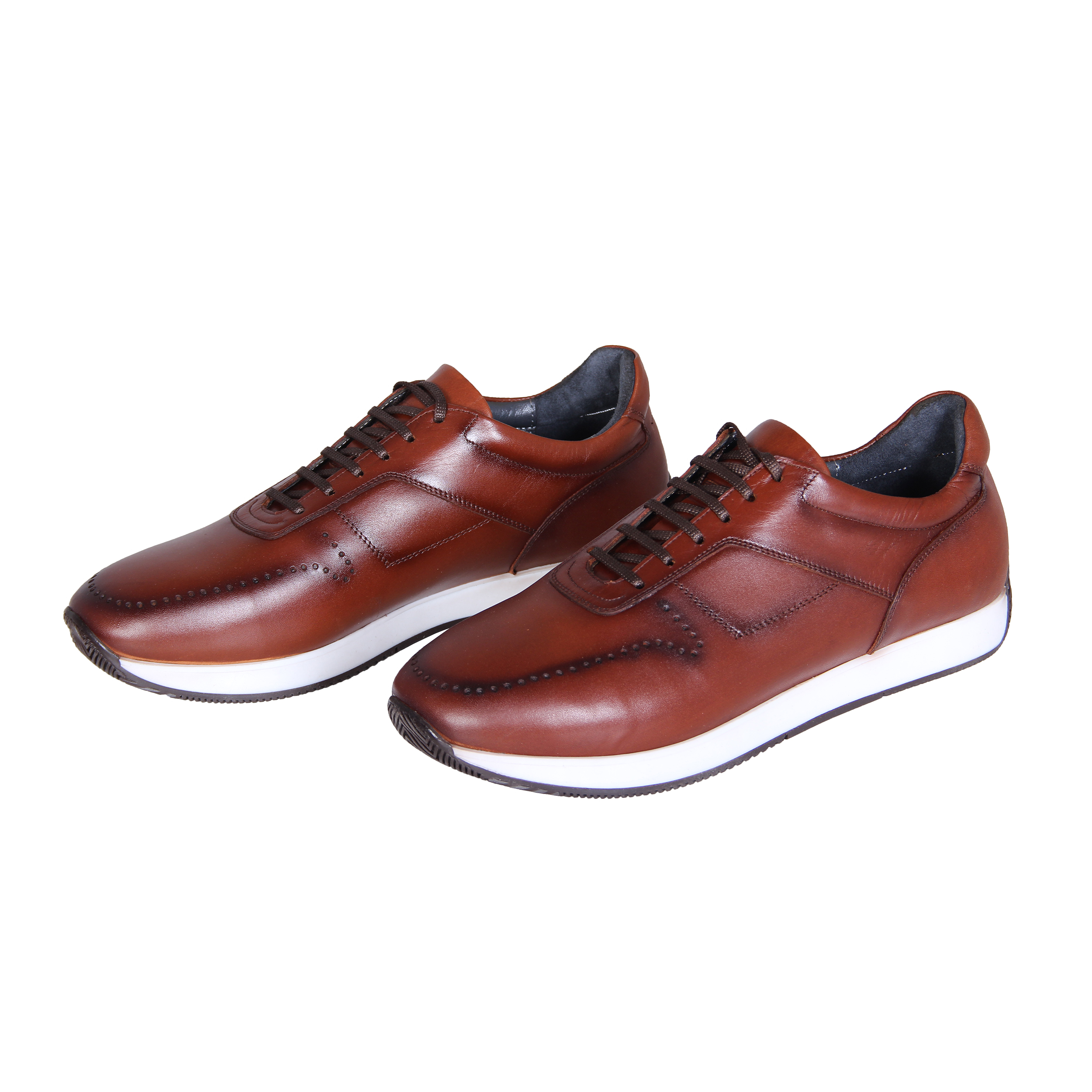 SHAHRECHARM leather men's casual shoes ,GH5003-5 Model