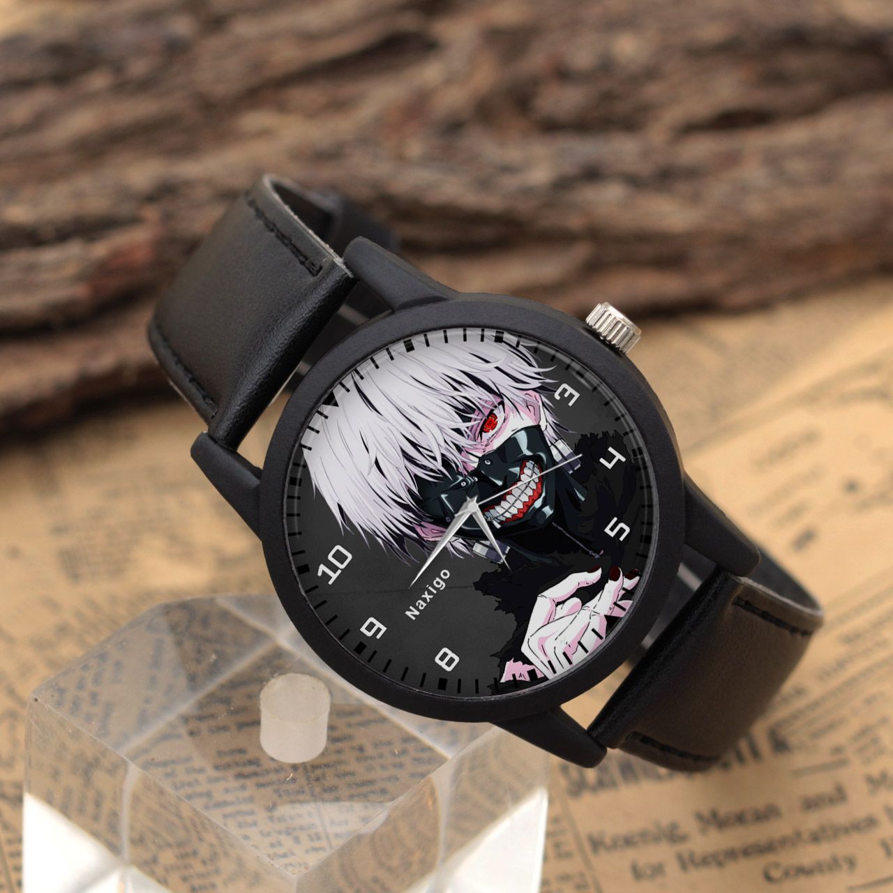 ساعت مچی عقربه ای ناکسیگو مدل Tokyo Ghoul کد LF6806 -  - 4