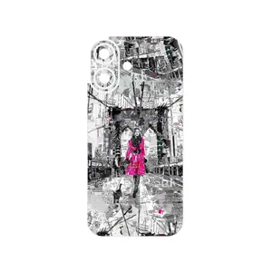 MAHOOT Collage of Catwalk Bridge Cover Sticker for Apple iPhone 16
