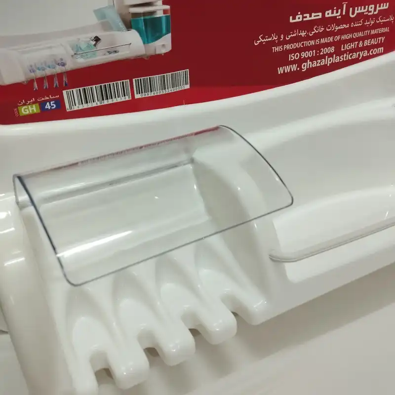 آینه سرویس بهداشتی غزال طرح صدف کد GH 45