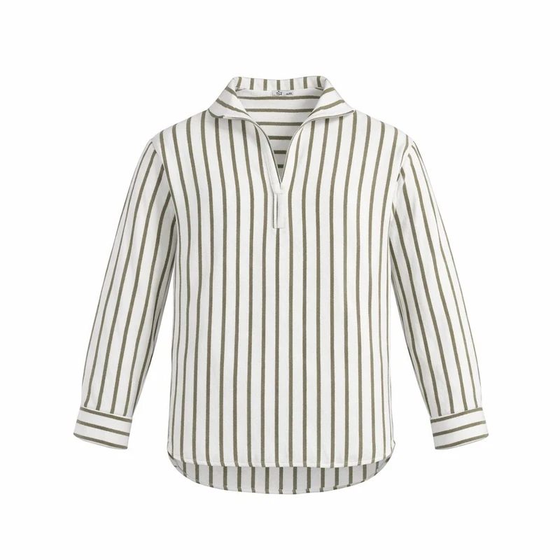 بلوز آستین بلند یقه برگردان زنانه مدل سار