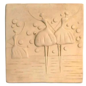 تابلو سفالی مدل طبیعت شاد کد tile-2