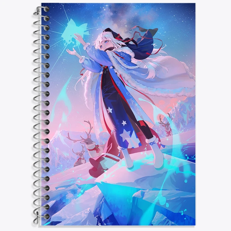 دفتر لغت 50 برگ خندالو طرح انیمه دخترانه کد F110