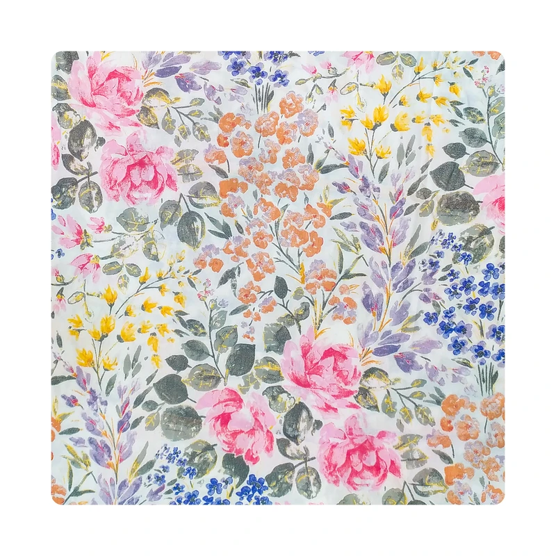 کاور لحاف آدنو مدل شقایق کد FI14 یک نفره سایز 160x220 سانتی متر 