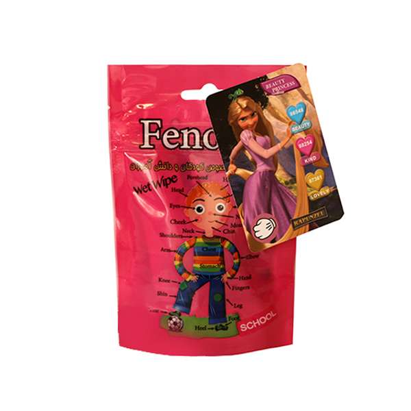 دستمال مرطوب فنوپید کد 028 بسته 6 عددی