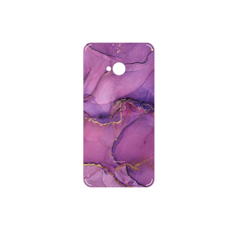 برچسب پوششی ماهوت مدل Purple Marble مناسب برای گوشی موبایل اچ تی سی One