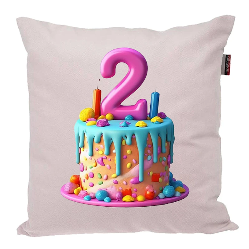 کوسن ناریکو طرح تولدت مبارک مدل سن 2 کد 03902