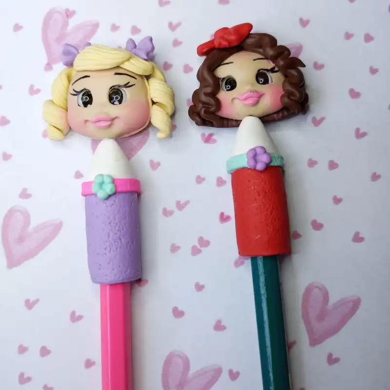 سرمدادی مدل عروسک بسته 2 عددی