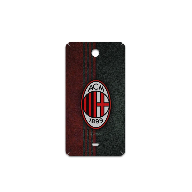 برچسب پوششی ماهوت مدل AC-Milan-FC مناسب برای گوشی موبایل مایکروسافت Lumia 430