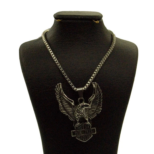 گردنبند مردانه طرح عقاب مدل 9888