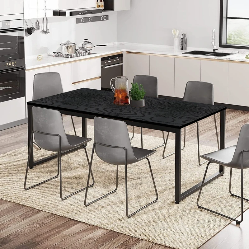 میز ناهارخوری شش نفره دیزم مدل LNC_1700_150_B