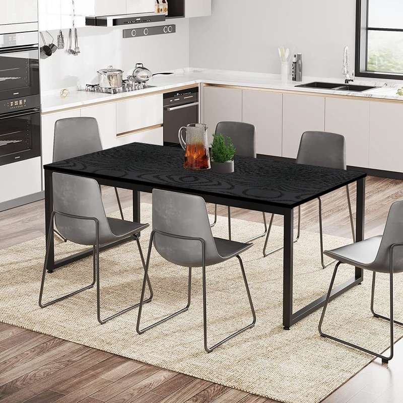 میز ناهارخوری شش نفره دیزم مدل LNC_1700_150_B