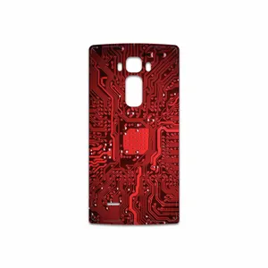 MAHOOT Red Printed Circuit Board Cover Sticker for LG G Flex 2