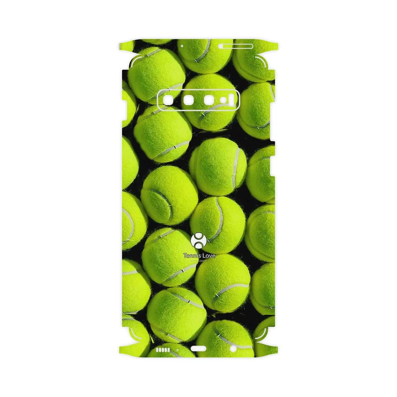 برچسب پوششی ماهوت مدل Tennis-FullSkin مناسب برای گوشی موبایل سامسونگ Galaxy S10 Plus