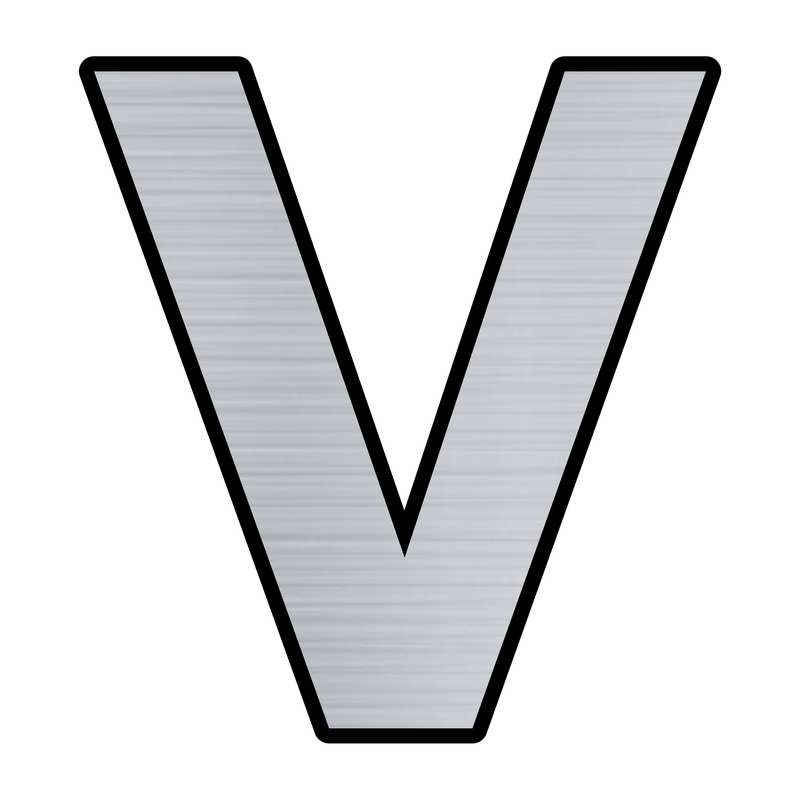 تابلو راهنما  مدل حروف V