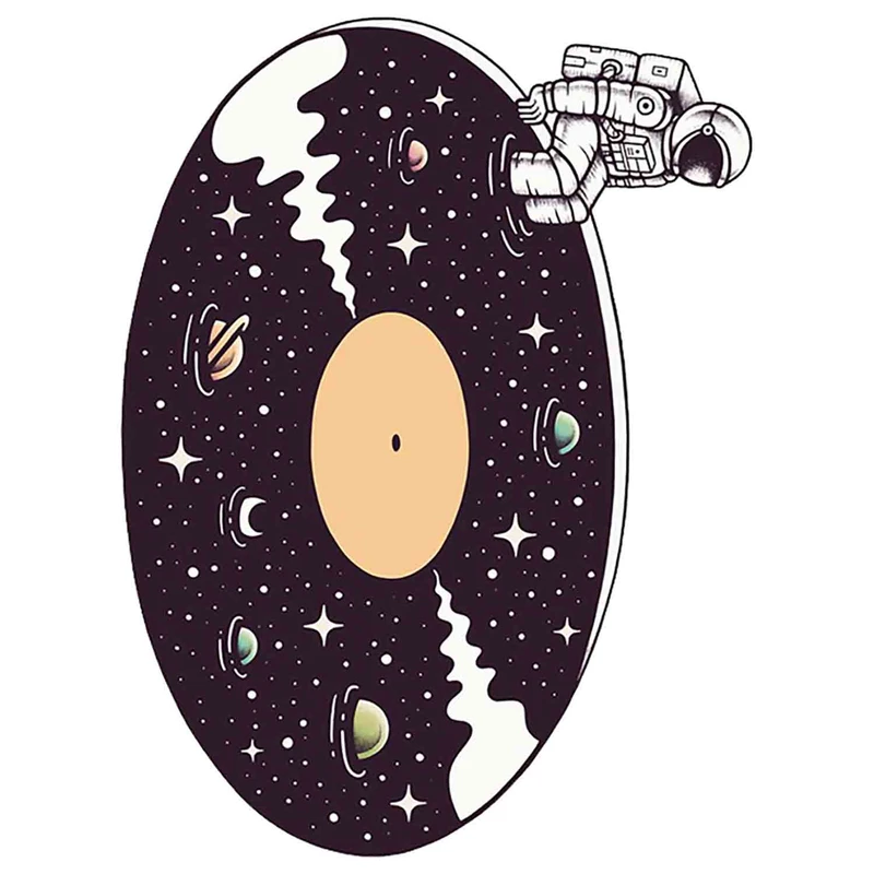 استیکر لپ تاپ طرح Cosmic Sound  کد ST375