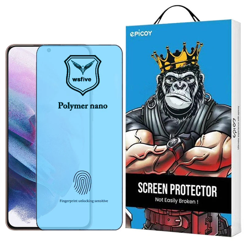 محافظ صفحه نمایش اپیکوی مدل Polymer Nano مناسب برای گوشی موبایل سامسونگ Galaxy S21 Plus/ S20 Plus