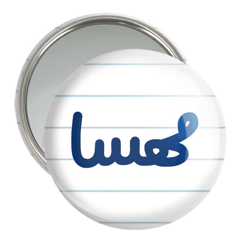 آینه جیبی خندالو مدل مهسا کد 6863 آینه جیبی خندالو مدل مهسا کد 6863