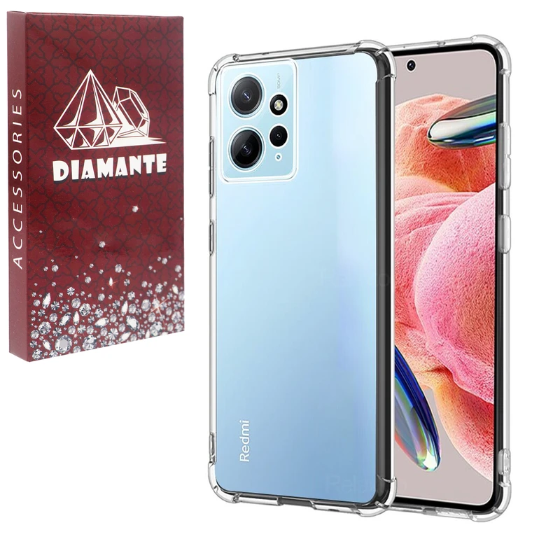 کاور دیامانته مدل ساده مناسب برای گوشی موبایل شیائومی Redmi Note 12 4G